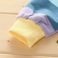 thumbnail image 5 of WIBACKER 2-7T Kids Girls and Toddlers' Cotton Zip-Up Hoodie Striped Sweatshirt Baby Rainbow Jacket, 5 of 11