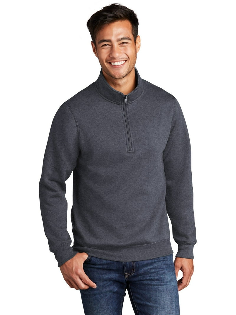Port & Company Men's Core Fleece 1/4-Zip Pullover Sweatshirt