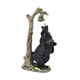 thumbnail image 3 of Estatua de oso negro Figura de oso negro Divertida y encantadora decoración navideña de escritorio Estilo A, 3 of 9