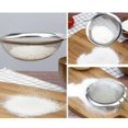 thumbnail image 2 of Fine Mesh Sieve Stainless Steel Dual Wire Handle Colander Strainer Kitchen Tool, 2 of 8