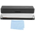 thumbnail image 1 of 24 Trous Harmonica Octave Tuning Harmonica Instrument de Musique Fournit 24 Trous Harmonica C Clé Octave Tuning Débutant Instruments de Musique Populaires Fournitures, 1 of 8