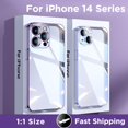 thumbnail image 2 of Joyroom Plating Case para iPhone 14 13 12 Pro Max Full Lens Cover a prueba de golpes Soft TPU phone Case Cover para iPhone 14 Pro Max Case Tan Jianjun unisex, 2 of 2