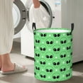 thumbnail image 5 of Sikiie alien cartoons Print Round Dirty Clothes Basket, Waterproof Standing Foldable Storage Basket, for Laundry Room, Bedroom, Bathroom Storage-Medium, 5 of 6