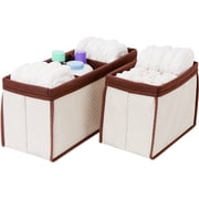 Delta Nursery Organizer Bins, Set Of 2, Beige