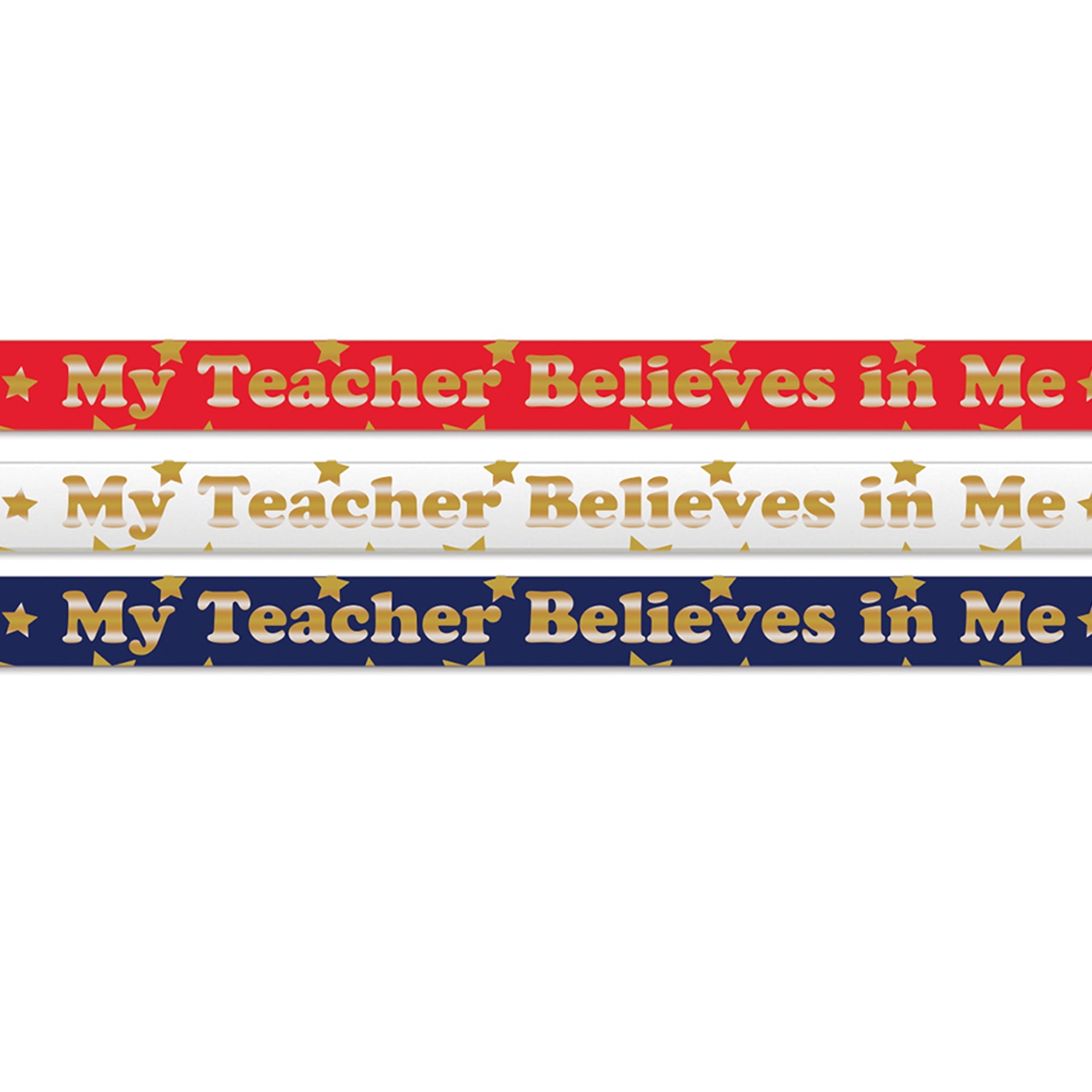 Musgrave Pencil Company My Teacher Believes in Me Pencils, 12 Per Pack, 12 Packs