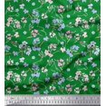 thumbnail image 1 of Soimoi Silk Fabric Artistic Floral Print Fabric by Yard 42 Inch Wide, 1 of 5