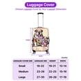 thumbnail image 5 of Happy Mother's Day Proud Bulldog Mom Travel Luggage Cover Dog Lover Gifts Idea Suitcase Dust Protective Decor - 03003, 5 of 5
