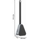 thumbnail image 5 of Golf Toilet Brush, Silicone Toilet Brush, Long-Handled Silicone Toilet Brush Set with Automatic Opening and Leak-Proof Base, 5 of 5