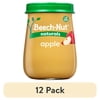 (12 pack) Beech-Nut Naturals Stage 1 Baby Food, Apple, 4 oz Jar