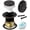 Oil Rubbed Bronze, variant on Brushed Gold Tub Drain Kit with Hair Catcher, Premium Brass Tip-Toe Bathroom Tub Drain Replacement and 2-Hole Overflow Faceplate, 11.5/16 UNC Bathtub Drain Stopper Assembly