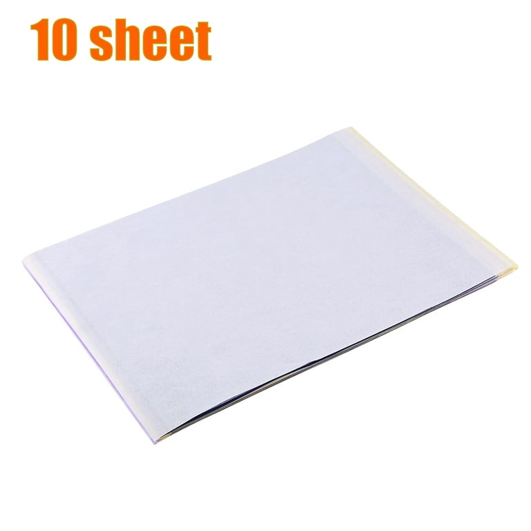 White Transfer Paper 4/10 Sheets Tracing Paper White Carbon Paper