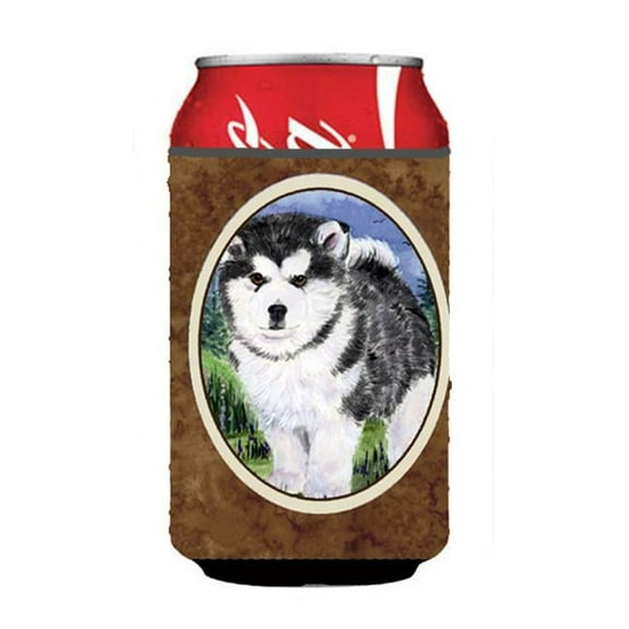 Alaskan Malamute Can Or Bottle  Hugger - 12 oz.