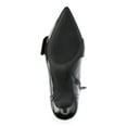 thumbnail image 4 of Scoop Women’s Faux Leather Buckle Kitten Heel Ankle Boots, 4 of 6
