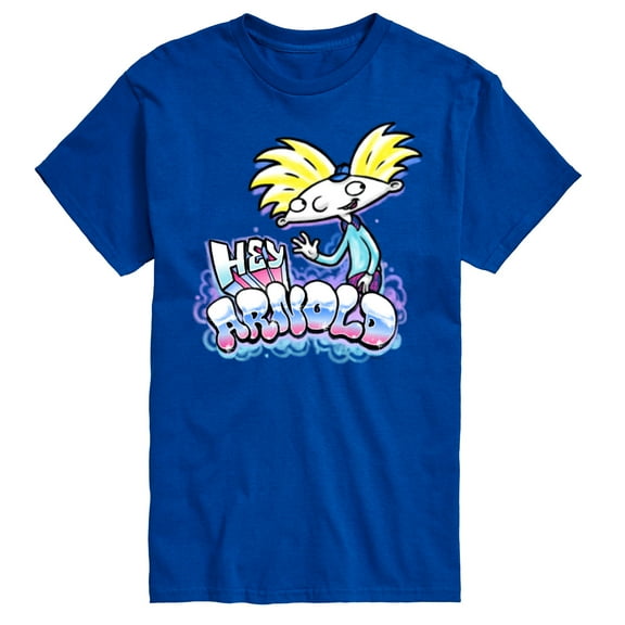 Hey Arnold! - Graffiti Arnold - Men's Short Sleeve Graphic T-Shirt