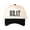 Black, variant on BRAT Letter Embroidered Color Block Trucker Hat Unisex Adjustable Cotton Breathable Fashion Cap for Travel Daily Wear