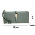 thumbnail image 2 of Women's long purse small fresh chain zipper handbag, 2 of 5
