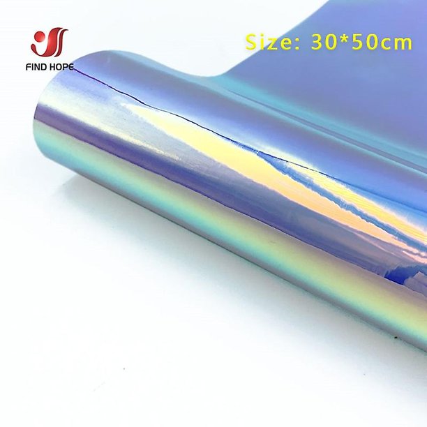 Vinilo holográfico de ópalo adhesivo permanente para manualidades vinilo adhesivo de varios efectos taza/decoración de pared para Cricut Navidad