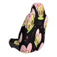 thumbnail image 2 of Wukai Avocado Lovers Full Set Car Seat Covers with Soft Padding Universal Auto Front Seats Protector and Cushion Mat, 2 of 5