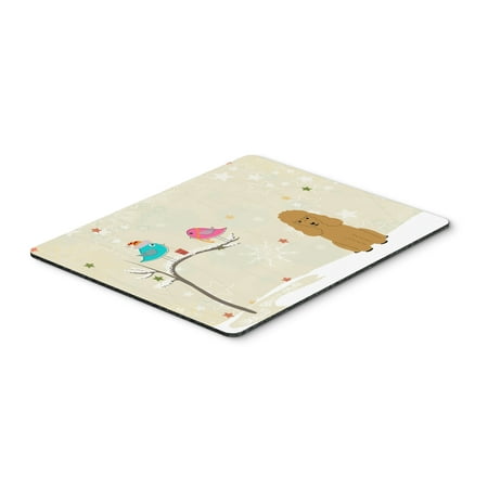 - Christmas Presents between Friends Poodle Tan Mouse Pad, Hot Pad or Trivet BB2541MP