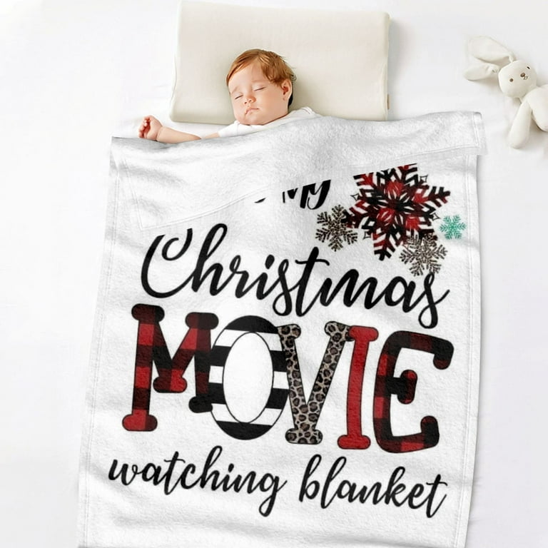 Christmas Blankets This is My Christmas Movie Watching Blanket Christmas Throw Blanket for Couch Bed Living Room Sofa Walmart