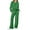01#Dark Green, variant on Sweatsuits Women 2 Piece Outfit Half Zip Pullover and Sweatpants Matching Lounge Sets Travel Comfiest Airport Outfits Army Green L