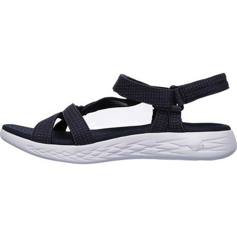 worstelen Zich verzetten tegen weigeren Skechers On the GO 600 Brilliancy Ankle Strap Sandal (Women) - Walmart.com