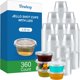 thumbnail image 1 of Juego de vasos Jello Shot Cups Dealusy 360 de 100 ml con tapa, aptos para alimentos, 1 of 7