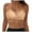 Beige, variant on Strapless Push Up Bras for Women Womens Seamless Bras No Underwire V Mesh Comfort Bralette Full Coverage Push Up Everyday T-Shirt Bra