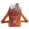 thumbnail image 2 of Sac à Ciseaux pour Toiletteur d'Animaux, Sac à Ciseaux Tendance, 7 Emplacements Intégrés, Design Détachable, Idéal pour Coiffeurs, Sac de Rangement pour Outils de Coiffure Rétro, 2 of 6