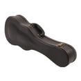 thumbnail image 2 of Caja dura de ukelele, bolso de ukelele, bolsita de ukelele resistente al agua portátil de cuero de cuero PU con mango de transporte Negro 26 pulgadas, 2 of 8
