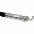thumbnail image 4 of KarParts360 For Toyota Highlander 2004 2005 2006 2007 Brake Hose | EPDM Rubber | Black | With Bracket | Stamped Steel Bracket | Flexible | Treated Steel End 1 Fitting Material, 4 of 5