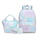 thumbnail image 2 of Student School Backpack 3pcs Matching Set Fashion Casual Large-capacity Lightweight Waterproof Kid Schoolbag Handbag Pen Bag Set, 2 of 4