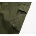 thumbnail image 6 of Timoontee Drawstring Waist Trousers Sweatpants with Pocket Straight Leg Casual Jogger Cargo Pants Fishing Hiking Pants for Men Pull On Pants Lightweight Workwear Army Green XXXXL, 6 of 8