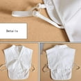 thumbnail image 5 of Camicover  V-Neck Half Shirt Collar Detachable Dickey Collar False Collar for Women, 5 of 7