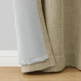 thumbnail image 5 of Better Homes & Gardens Solid Woven Textured Grommet Blackout Curtain Panel, 1-Piece, Tan, 50" W x 84" L, 5 of 8
