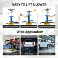 thumbnail image 7 of Ktaxon Hydraulic Telescoping Transmission Jack, 1/2- Ton,34" to 68" Lifting Range, w/Pedal, Blue, 7 of 7