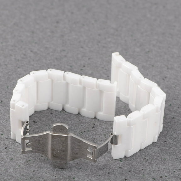 HEMOTON Ceramic Watch Bracelet Casual Watches for Men Band Man White