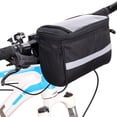 thumbnail image 2 of Cycling Bike Bicycle Front Basket Top Frame Tube Handlebar Bag Pannier Pouch Outdoor Bicycle Accessories, 2 of 14
