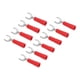 thumbnail image 3 of Conectores de cable de pala de horquilla orificio de 4 mm / 02 pulg Material de latón de 8 mm / 03 pulg Conector de cable tipo U Aspecto de PVC 30Vac-60Vdc para consolas de ANGGREK Otros, 3 of 8