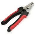 thumbnail image 5 of DFVPRO Heavy Duty, High Quality Dog & Cat Nail Clippers with Safety Guard {Small}, 5 of 7