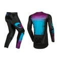 thumbnail image 2 of O'Neal 2024 Mayhem Scarz Motocross Offroad Riding Jersey Pant Combo (Black/Blue, X-Large/42), 2 of 7