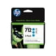 thumbnail image 1 of Pack de 3 cartuchos de tinta HP DesignJet 712 Cian Original 3ED77A, 1 of 2