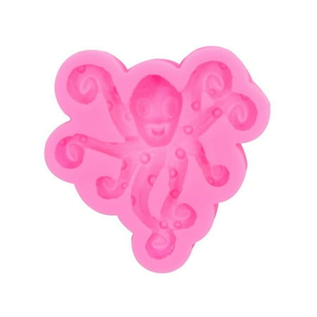 

QUSENLON DIY Baking Moulds Silicone Material Starfish/Octopus Shaped Baking Fondant Mould