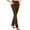 Brown, variant on RQYYD Petite Pants for Women High Waist Business Casual Work Pants with Pockets Stretch Elastic Yoga Office Flare Trousers Pants