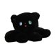 thumbnail image 1 of Cabeza de gato de peluche creativa, juguete decorativo de peluche, almohada suave hecha a mano Negro, 1 of 9