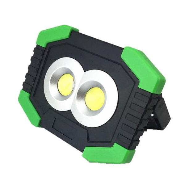 Advancent Linterna ajustable recargable por USB, linterna para exteriores con manos libres, linterna LED para senderismo, tienda de trabajo, inspección Iluminación y accesorios Verde Advancent HA074509-01