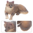 thumbnail image 5 of KAKOWELY Mini Simulation Wolf Model Plastic Wild Animal Model Fake Wolf Decoration Wolf Statue,2.95X"X2.17"X1.3", 5 of 5