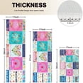 thumbnail image 4 of Pioneer Flower Floral Print Pattern Kitchen Rugs Sets Of 3,Kitchen Runner Rugs Non Skid Washable,Decorative Kitchen Floor Mats for Kitchen,Sink,Laundry,17"x30"+ 17"x47" + 17"x59", 4 of 6