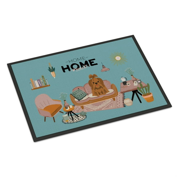 Silver Chocolate Shih Tzu Sweet Home Indoor or Outdoor Mat 24x36 CK7931JMAT