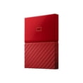 thumbnail image 3 of WD My Passport WDBS4B0020BRD - Hard drive - encrypted - 2 TB - external (portable) - USB 3.0 - 256-bit AES - red, 3 of 9